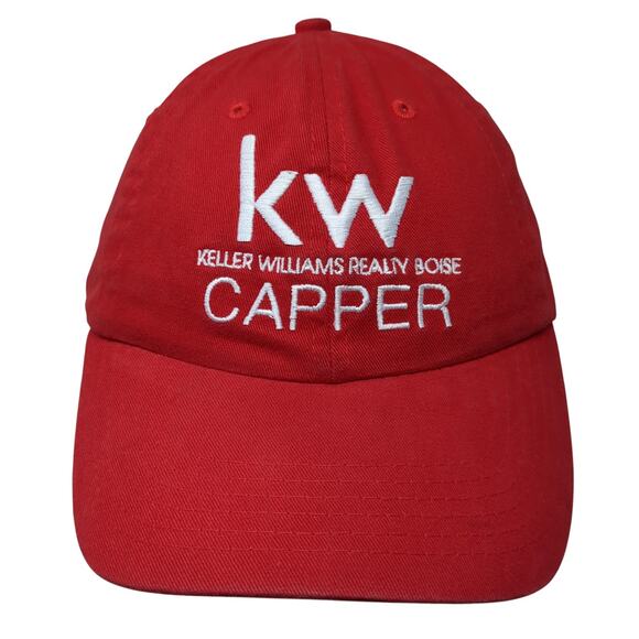 KW Keller Williams Realty Boise Capper Baseball Cap Red One Size Adjustable AMC - Picture 1 of 11